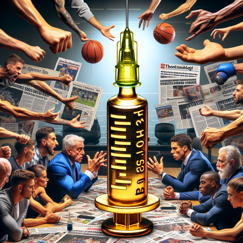Controversy surrounding professional athletes' use of injectable turinabol
