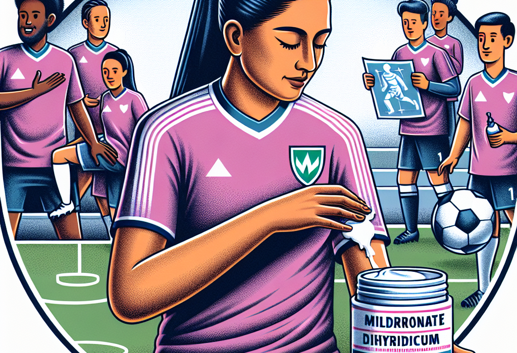 Therapeutic applications of mildronate dihydricum in professional sports