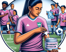 Therapeutic applications of mildronate dihydricum in professional sports