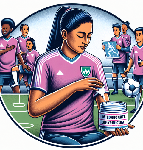 Therapeutic applications of mildronate dihydricum in professional sports