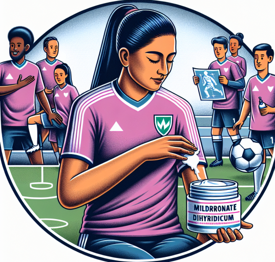 Therapeutic applications of mildronate dihydricum in professional sports