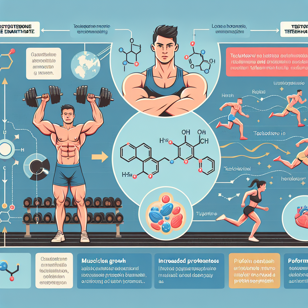 The role of testosterone enanthate in sports training