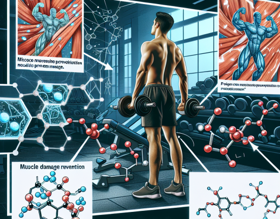 Proviron's role in preventing muscle damage from intense training