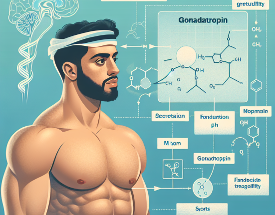 Gonadotropin and male fertility in sports
