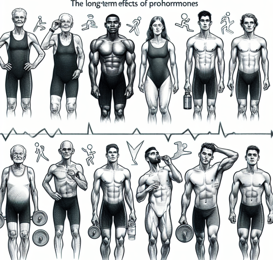 Long-term effects of prohormones on athletes' bodies