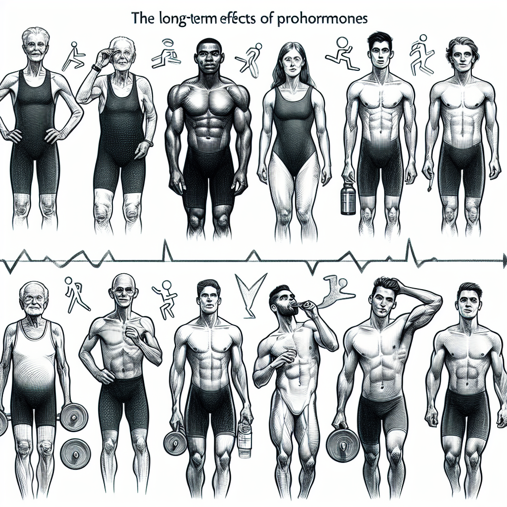 Long-term effects of prohormones on athletes' bodies