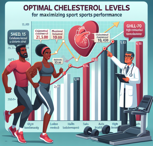 Optimal cholesterol levels for maximizing sports performance