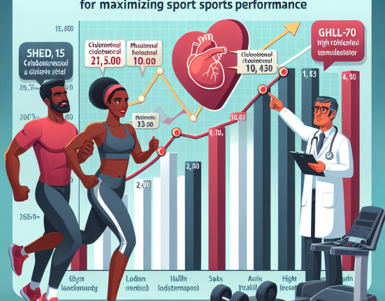 Optimal cholesterol levels for maximizing sports performance
