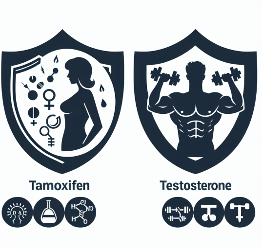 Tamoxifene vs testosterone: key differences