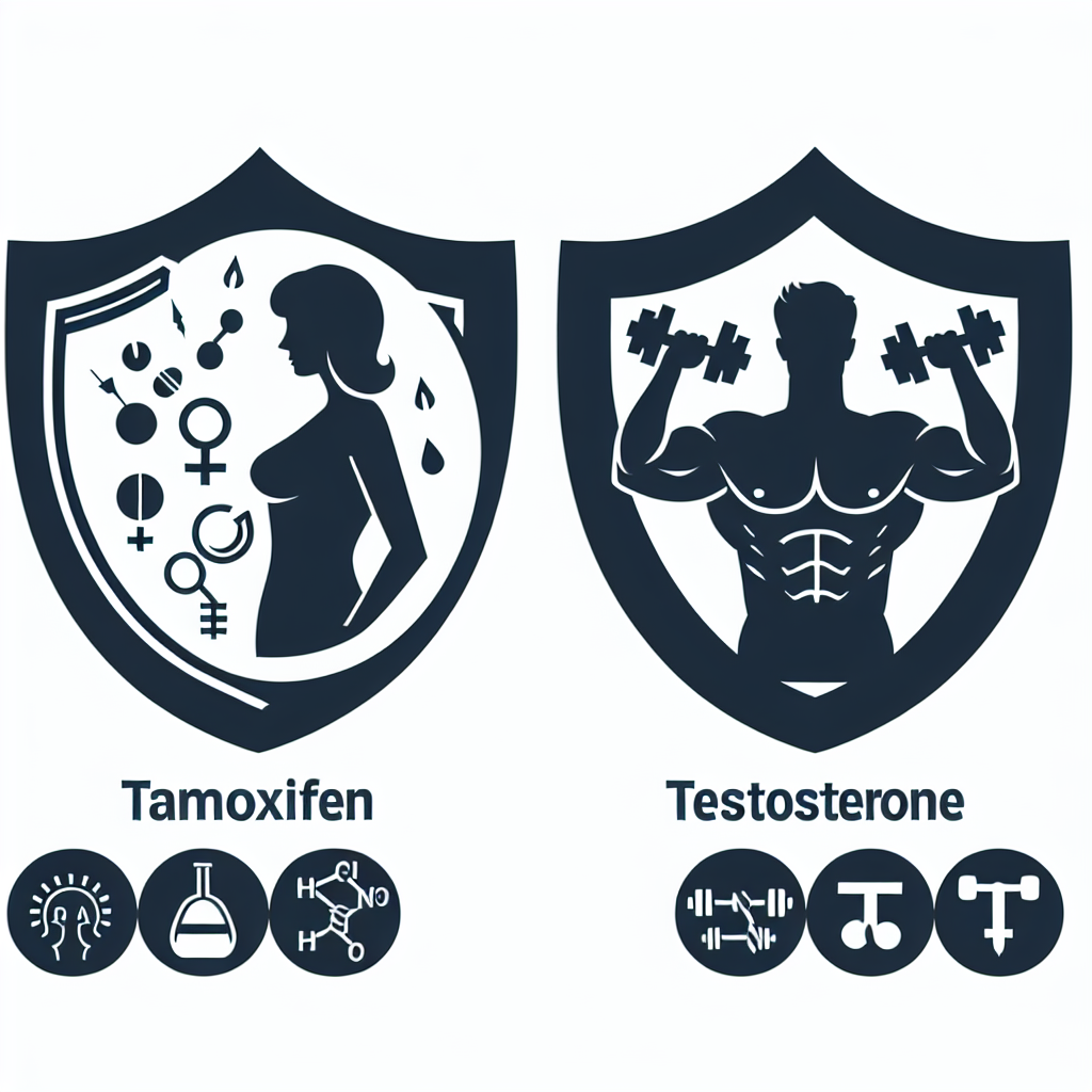 Tamoxifene vs testosterone: key differences