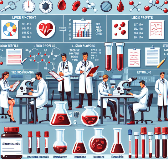 Blood tests to run before using stanozololo compresse