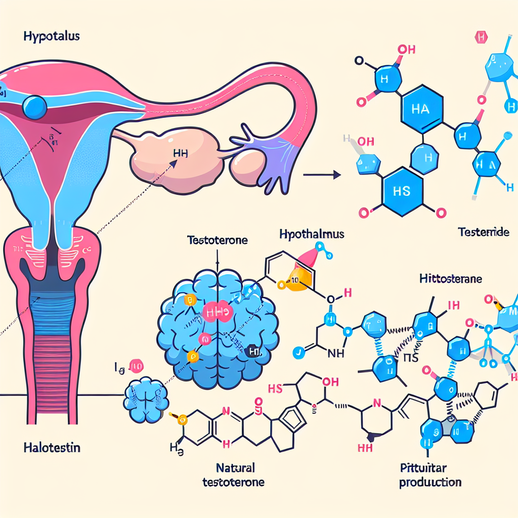 How halotestin suppresses natural testosterone production