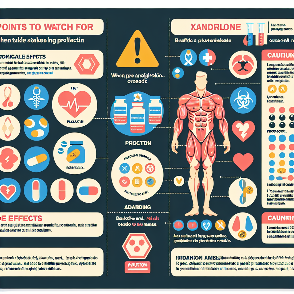 Prolactin and oxandrolone: what to watch for