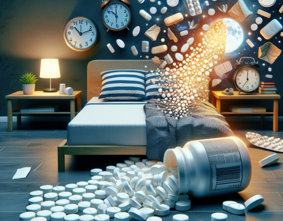 Sleep disruption associated with stanozololo compresse