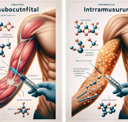 Subcutaneous vs intramuscular administration of trestolone