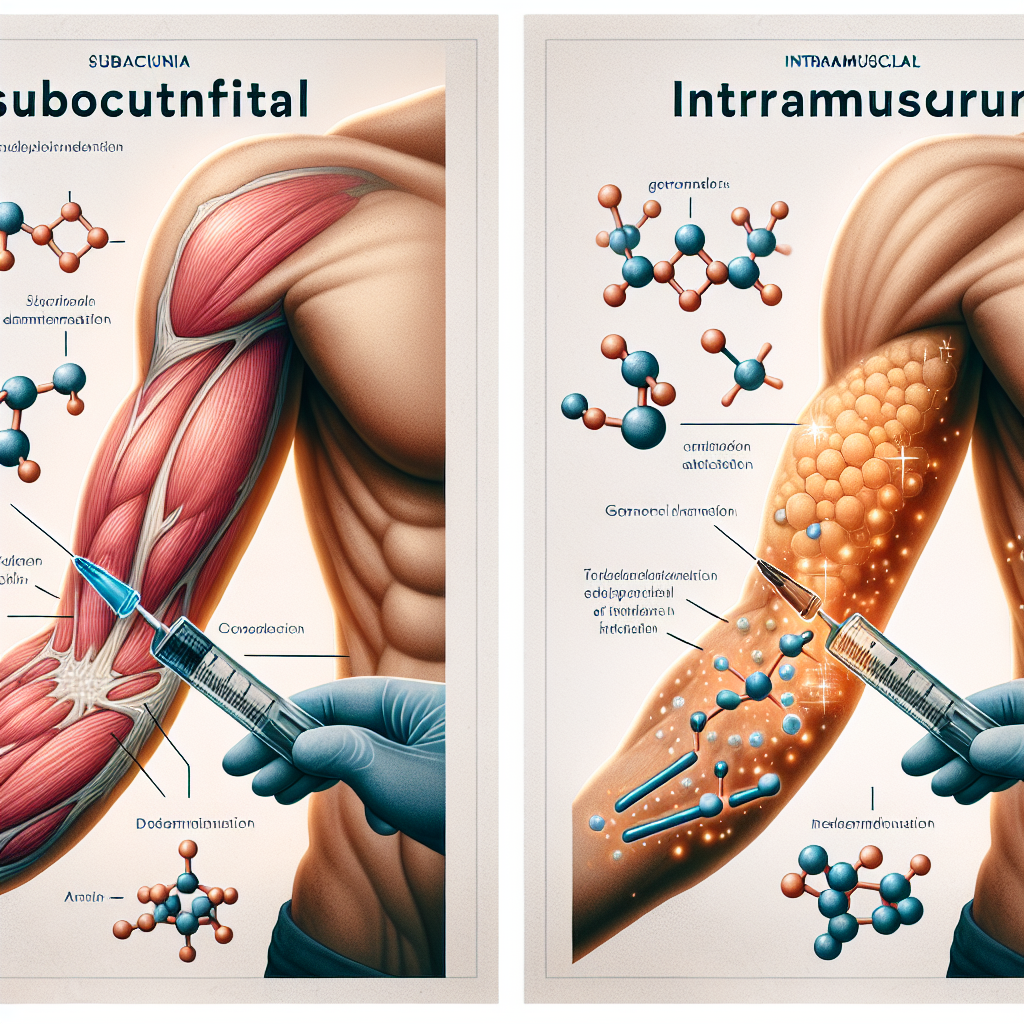 Subcutaneous vs intramuscular administration of trestolone